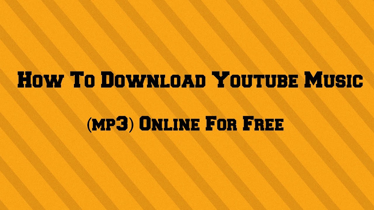 where to download music for free online